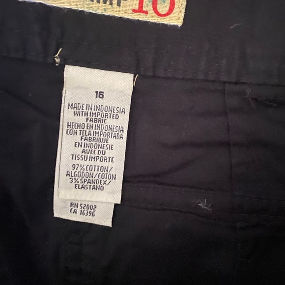 NWT Stamp 10 Shorts Black Size 16 Cargo Style Stretch No Bo XL Top Outfit Lot - Picture 3 of 8